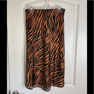 Amazon the drop tiger midi skirt